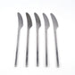 Mid-Century Dansk Knivfabrik Lundtofte Gense „Rondo“ Besteck Set Per Willemoes Design Besteck 1970s Danish Modern Design