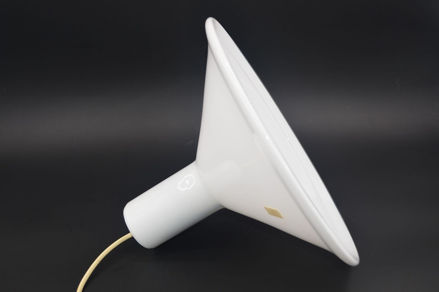 Mid-Century Modern P&T Pendellampe Michael Bang für Holmegaard Dänemark Designlampe 1970s Design Opalglas Hängelampe – dänischer Designklassiker