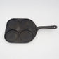 Vintage 1970s Skeppshult Sweden Gusseisen Eier Pfanne / Pfannkuchenpfanne Schwedisches Mid-Century Design Kochgeschirr Designklassiker