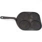Vintage 1970s Skeppshult Sweden Gusseisen Eier Pfanne / Pfannkuchenpfanne Schwedisches Mid-Century Design Kochgeschirr Designklassiker