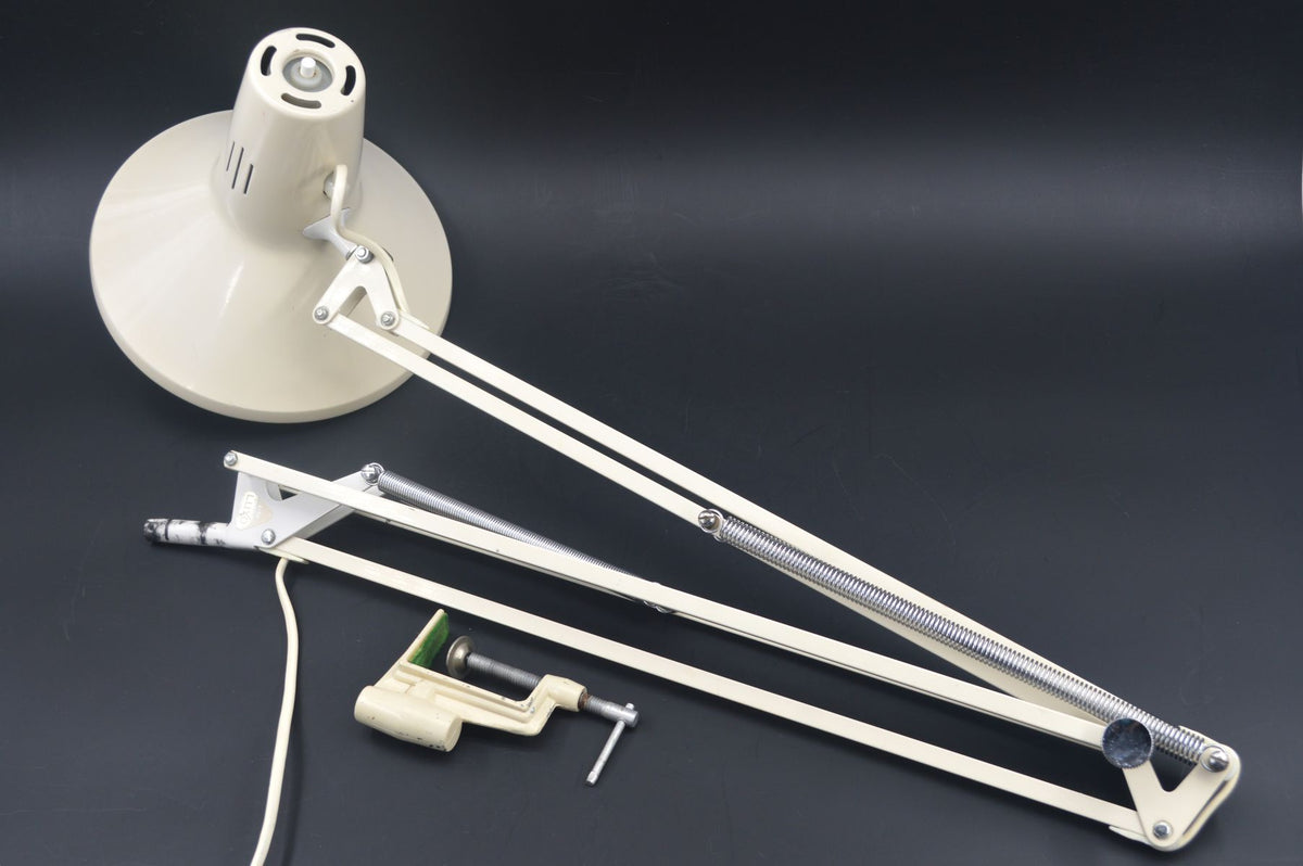Mid-Century Luxo Norway L-1P 1960s Jac Jacobsen Design Architektenlampe - Vintage Bauhaus Schreibtischlampe Designklassiker