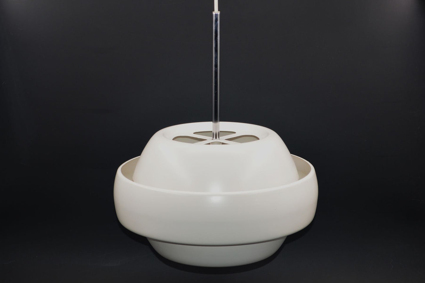 Vintage Herstal Viva Pendel Hängelampe 1990s Space-Age Design – dänische Vintage Designlampe – Sputnik Design Pendellampe