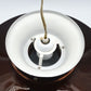 Große dänische Mid-Century Designlampe 1970er Jahre Hängelampe im Jo Hammerborg Design Danish MCM zeitgenössischer dänischer Designklassiker