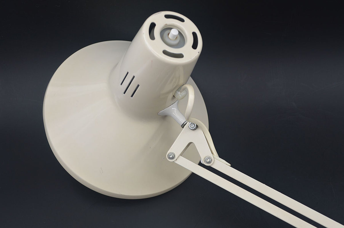 Mid-Century Luxo Norway L-1P 1960s Jac Jacobsen Design Architektenlampe - Vintage Bauhaus Schreibtischlampe Designklassiker