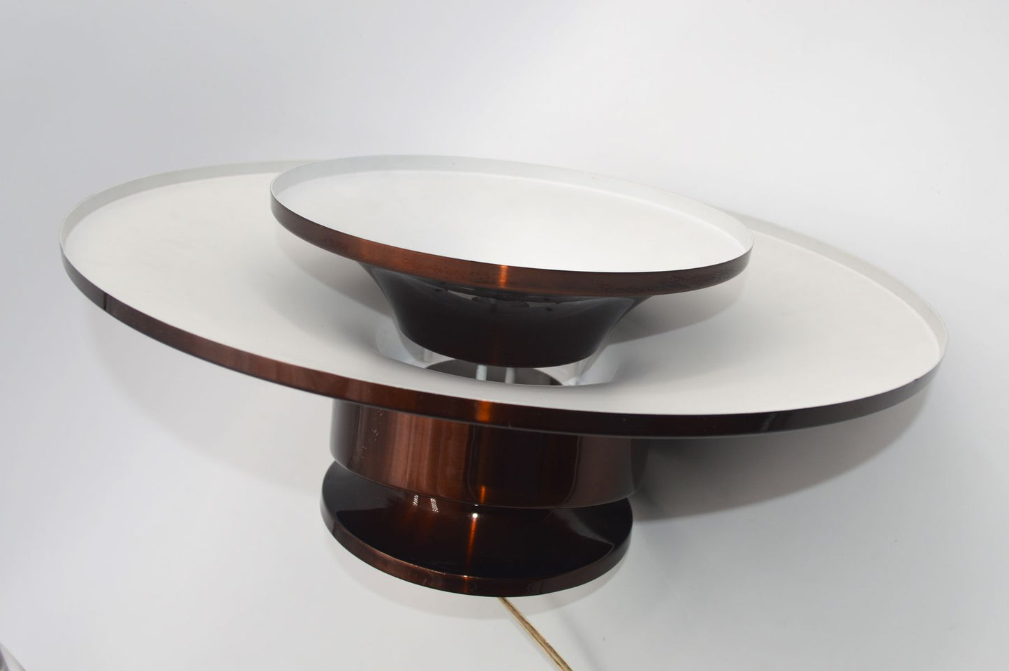 Große dänische Mid-Century Designlampe 1970er Jahre Hängelampe im Jo Hammerborg Design Danish MCM zeitgenössischer dänischer Designklassiker