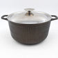 Vintage Polaris Norway Design Gusseisen Topf 4,5 Liter Norwegisches Mid-Century Gusseisen Koch-Geschirr