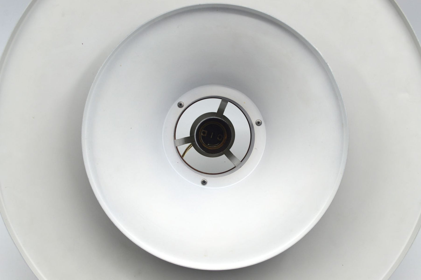 Große dänische Mid-Century Designlampe 1970er Jahre Hängelampe im Jo Hammerborg Design Danish MCM zeitgenössischer dänischer Designklassiker