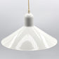 Mid-Century Lyskaer Belysning Danmark 41.781 Hängelampe Bent Nordsted Danish Modern Design 1970s dänische modern Designlampe minimalistisches dänisches Design