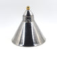 Vintage 1980s Inoxpran Orchidea Design Wasserkessel 18-10 mit Goldverzierung Made in Italy - italienisches MCM Memphis Design