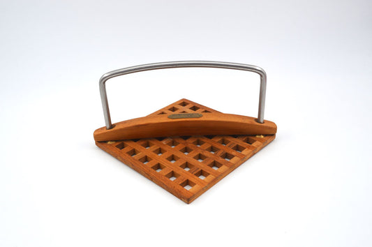 Mid-Century Trip Trap Danmark Teakholz Serviettenhalter 1970s Danish Modern Design – dänisches Vintage Design