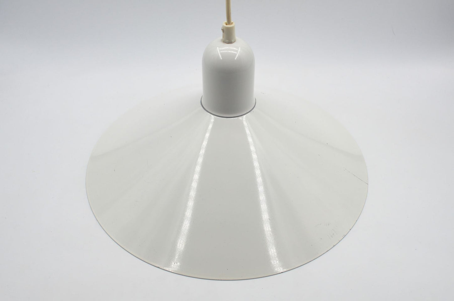 Mid-Century Lyskaer Belysning Danmark 41.781 Hängelampe Bent Nordsted Danish Modern Design 1970s dänische modern Designlampe minimalistisches dänisches Design
