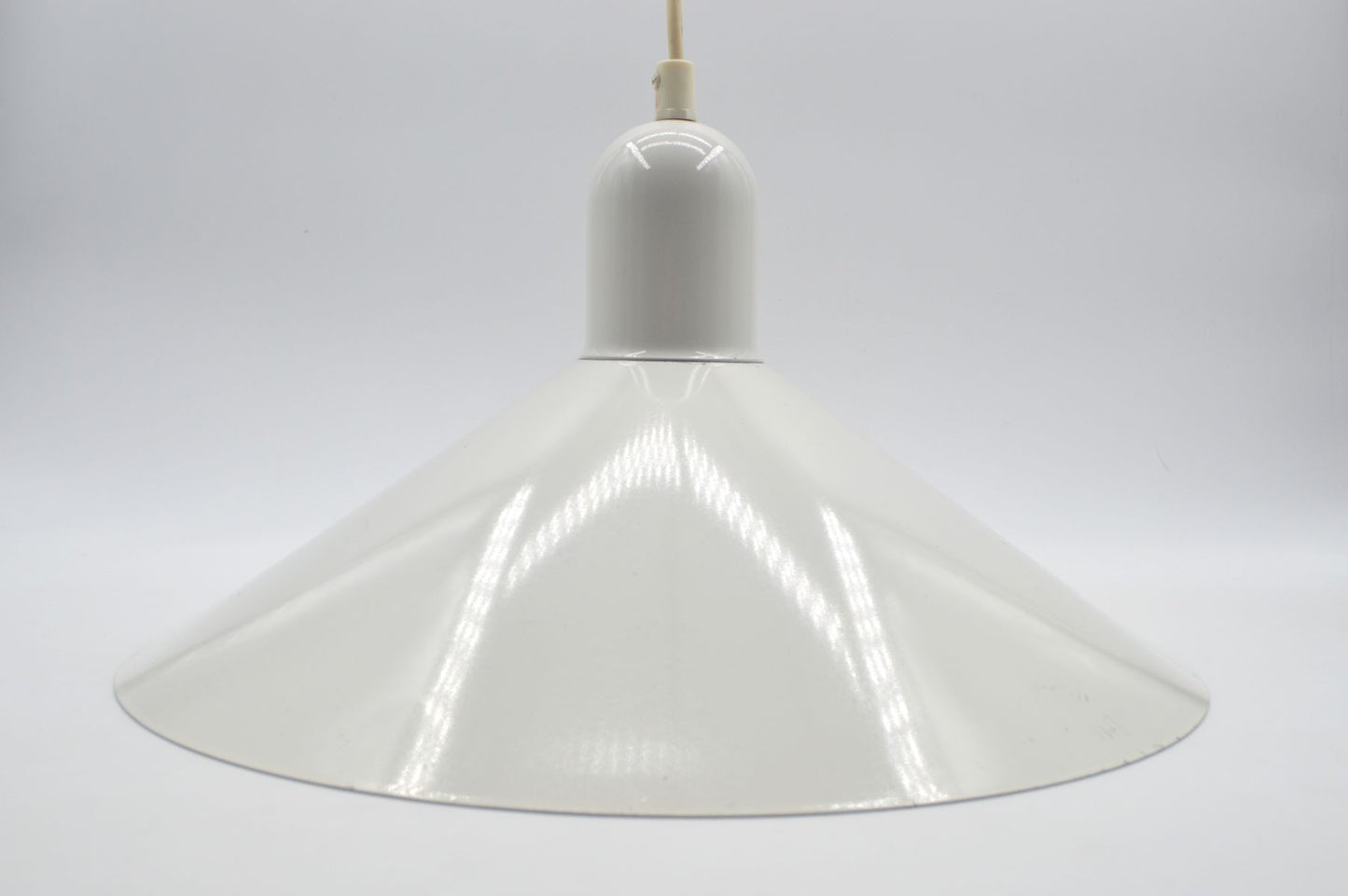 Mid-Century Lyskaer Belysning Danmark 41.781 Hängelampe Bent Nordsted Danish Modern Design 1970s dänische modern Designlampe minimalistisches dänisches Design