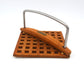 Mid-Century Trip Trap Danmark Teakholz Serviettenhalter 1970s Danish Modern Design – dänisches Vintage Design
