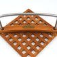 Mid-Century Trip Trap Danmark Teakholz Serviettenhalter 1970s Danish Modern Design – dänisches Vintage Design
