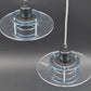 Dänische Design Light AS Denmark „Space“ Hängelampen 1980s skandinavische Mid-Century Vintage Space-Age Designlampen aus Acrylglas