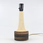 Mid-Century Modern Okela Stoneware Denmark Tischlampe Kunstkeramik 1960s Danish Modern Design Kunstkeramik