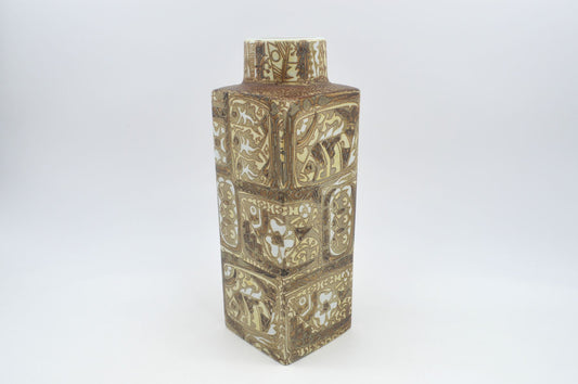 Große Vintage Royal Copenhagen Nils Thorsson Baca Design Fajance Vase 719/3475 28cm Höhe 1960s Mid-Century Danish Modern Designklassiker