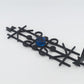 Mid-Century Dantoft Denmark Danish Modern Metall Wandskulptur Kerzenhalter 1960s Design