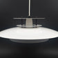 Exklusive Mid-Century Laterna Danica Nordlux Hängelampe - 1970s Jørgen Buchwald Design dänische MCM Industrie Design Pendellampe