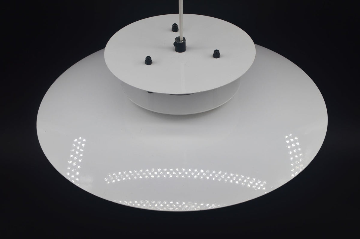Exklusive Mid-Century Laterna Danica Nordlux Hängelampe - 1970s Jørgen Buchwald Design dänische MCM Industrie Design Pendellampe