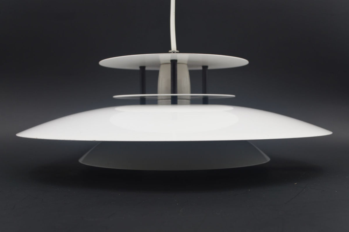 Exklusive Mid-Century Laterna Danica Nordlux Hängelampe - 1970s Jørgen Buchwald Design dänische MCM Industrie Design Pendellampe
