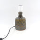 Vintage Einar Johansen Søholm Stentøj Dänemark blaue Keramik Tischlampe 1036 1960's Danish Mid-Century Modern Design original 1960s Bornholmer Kunstkeramik