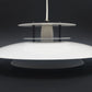Exklusive Mid-Century Laterna Danica Nordlux Hängelampe - 1970s Jørgen Buchwald Design dänische MCM Industrie Design Pendellampe