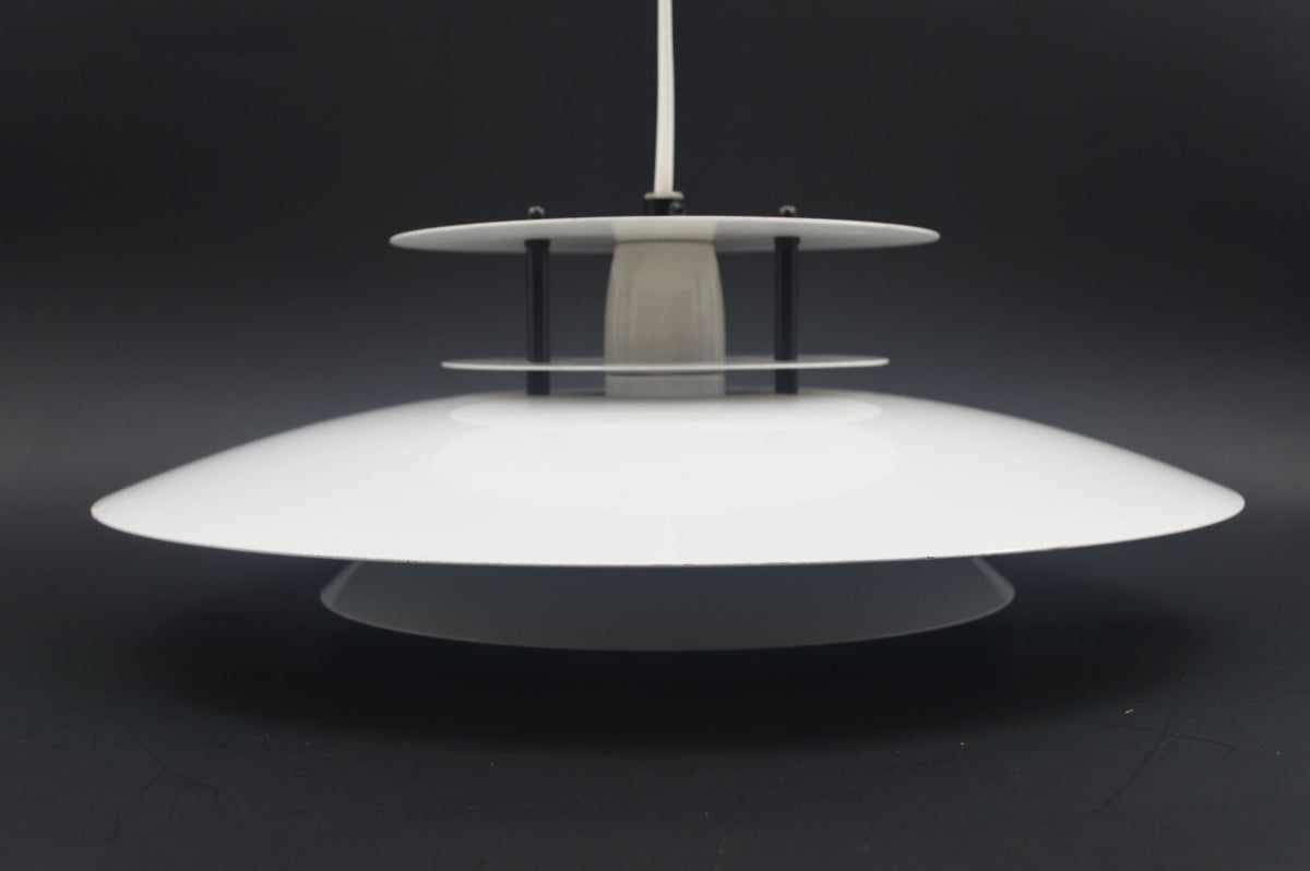 Exklusive Mid-Century Laterna Danica Nordlux Hängelampe - 1970s Jørgen Buchwald Design dänische MCM Industrie Design Pendellampe