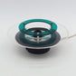 Seltene Mid-Century Design Light AS Denmark „Space“ Wandlampe 1980s Vintage Dänische MCM Space-Age Design Designlampe aus Acrylglas