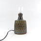 Vintage Einar Johansen Søholm Stentøj Dänemark blaue Keramik Tischlampe 1036 1960's Danish Mid-Century Modern Design original 1960s Bornholmer Kunstkeramik