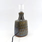 Vintage Einar Johansen Søholm Stentøj Dänemark blaue Keramik Tischlampe 1036 1960's Danish Mid-Century Modern Design original 1960s Bornholmer Kunstkeramik