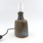 Vintage Einar Johansen Søholm Stentøj Dänemark blaue Keramik Tischlampe 1036 1960's Danish Mid-Century Modern Design original 1960s Bornholmer Kunstkeramik