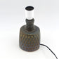 Vintage Einar Johansen Søholm Stentøj Dänemark blaue Keramik Tischlampe 1036 1960's Danish Mid-Century Modern Design original 1960s Bornholmer Kunstkeramik