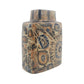 Vintage Royal Copenhagen Dänemark 870/3121 Nils Thorsson Sunflower Design Fajance Vase, Danish Design 1960er Jahre MCM dänischer Designklassiker