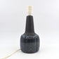 Große Einar Johansen Søholm Stentøj Dänemark Vintage blaue Keramik Tischlampe 1039 1960's Danish MCM Design original 1960s Bornholmer Kunstkeramik