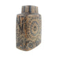 Vintage Royal Copenhagen Dänemark 870/3121 Nils Thorsson Sunflower Design Fajance Vase, Danish Design 1960er Jahre MCM dänischer Designklassiker