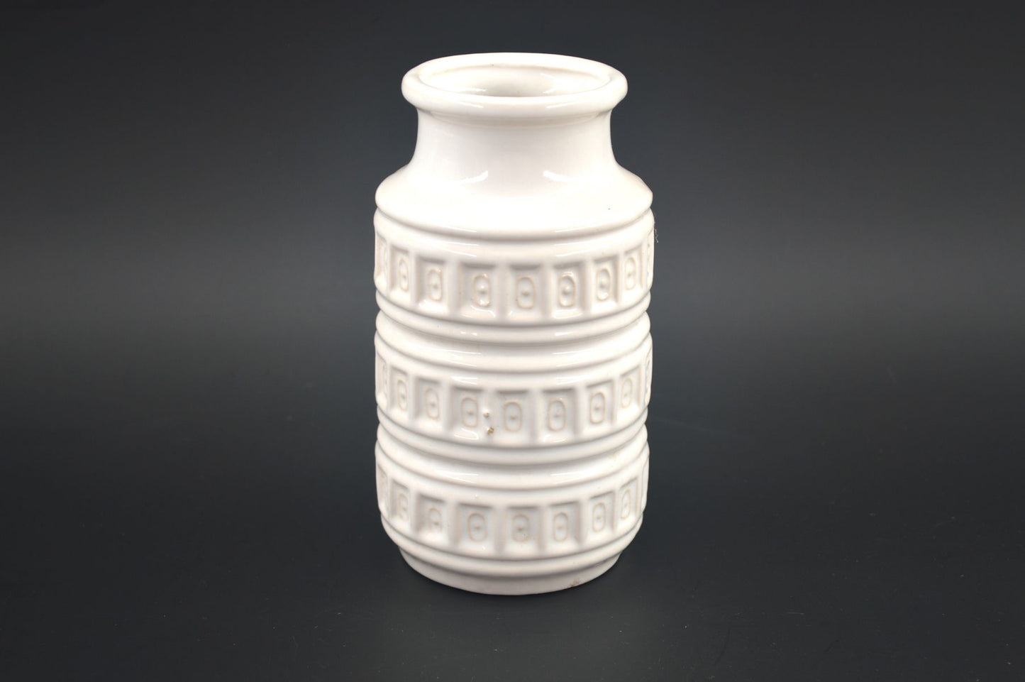 Mid-Century WGP Scheurich Keramik Vase Design 208/15 1960s Fat Lava/ Popart Westdeutsche Kunstkeramik