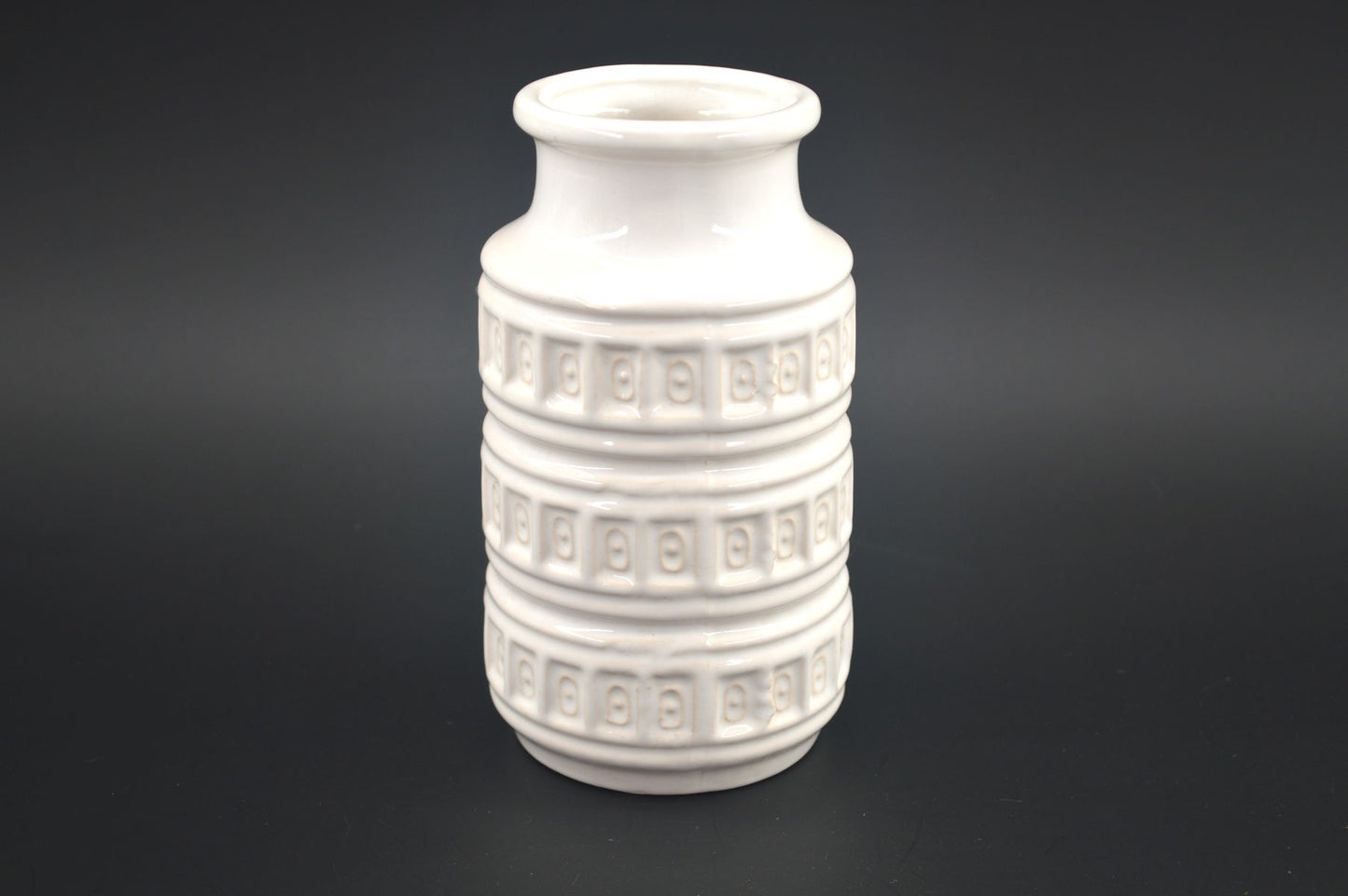 Mid-Century WGP Scheurich Keramik Vase Design 208/15 1960s Fat Lava/ Popart Westdeutsche Kunstkeramik