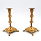 Antike dänische Jugendstil Design Messing Kerzenhalter 1920’s dänisches Skønvirke Design Handarbeit - skandinavisches Art Nouveau Design