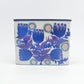 Seltene Berte Jessen für Royal Copenhagen 206/2942 Tenera Vase - florale Kissenvase Design von Berte Jessen 1960s dänischer Designklassiker