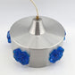 Vintage Vitrika wall lamp 1970s Space Age Danish design