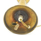 Mid-Century Modern dänische Design Tischlampe mit Glasschirm 1960s maritime handgearbeitete dänische Vintage Lampe Danish Modern Designklassiker
