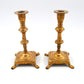 Antike dänische Jugendstil Design Messing Kerzenhalter 1920’s dänisches Skønvirke Design Handarbeit - skandinavisches Art Nouveau Design