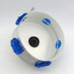 Vintage Vitrika wall lamp 1970s Space Age Danish design
