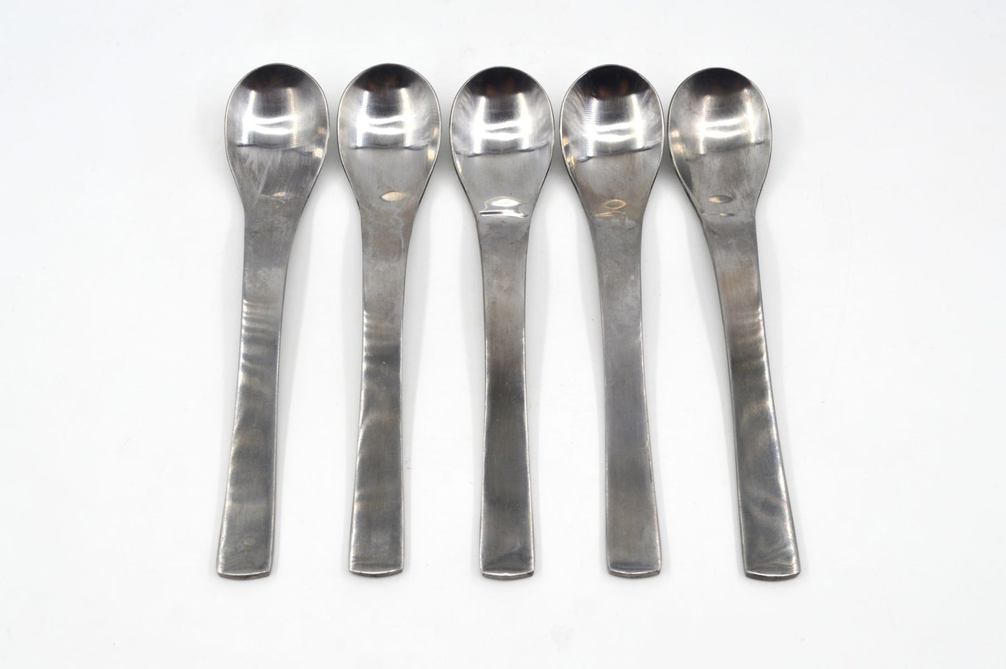 Vintage Aida Cool Besteck Mads Odgaard Design, Dänemark - dänisches Mid Century Besteck 1980er Jahre, Edelstahl gebürstet, Vintage Küchenbesteck