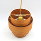 Original Hans Agne Jakobsson Markaryd Design Hängelampe 1960s Schwedischer Design Designklassiker aus Kiefernholz – skandinavisches MCM Design