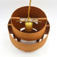 Original Hans Agne Jakobsson Markaryd Design Hängelampe 1960s Schwedischer Design Designklassiker aus Kiefernholz – skandinavisches MCM Design
