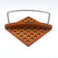 Mid-Century Trip Trap Danmark Teakholz Serviettenhalter 1970s Danish Modern Design – dänisches Vintage Design
