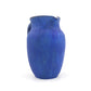 Mid-Century Unikat Hans Berber-Credner Studiokeramik Vase 1960s Blue Fat-Lava Design