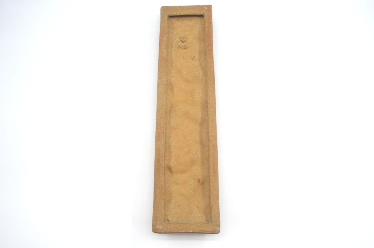 Vintage Marianne Starck Wandplatte 6318 für Michael Andersen Bornholm Keramik – 1960s MCM dänische Studiokeramik Wandrelief mit Margeriten Dekor